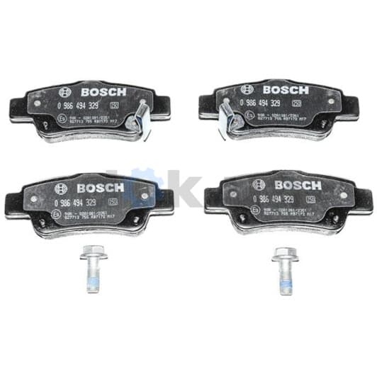 0 986 494 329 Bosch Гальмівні колодки для Honda CR-V