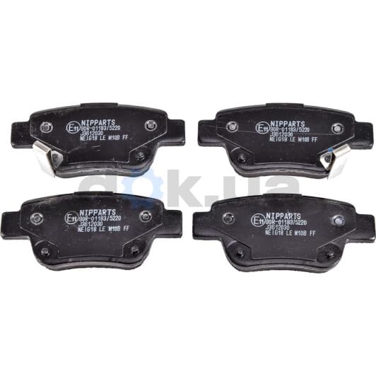 J3612030 Nipparts Гальмівні колодки