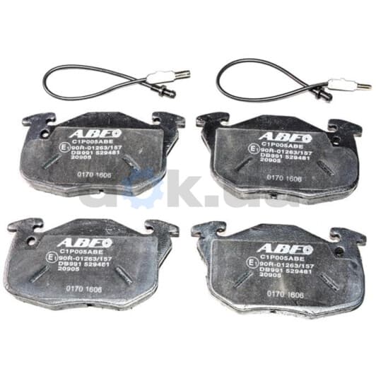 C1P005ABE ABE Тормозные колодки