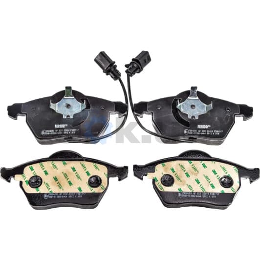 FDB1717 Ferodo Тормозные колодки