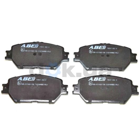 C12104ABE ABE Тормозные колодки