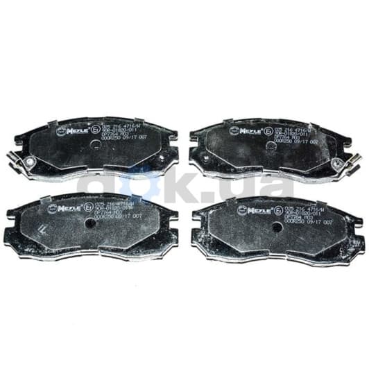 025 216 4716/W Meyle Гальмівні колодки
