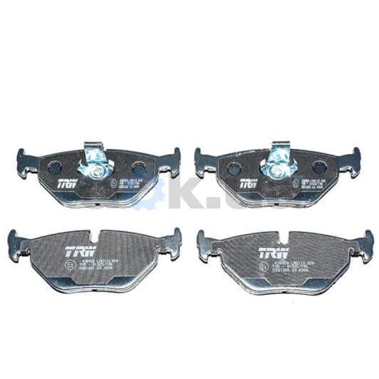 GDB1265 TRW Тормозные колодки для BMW 5 Series
