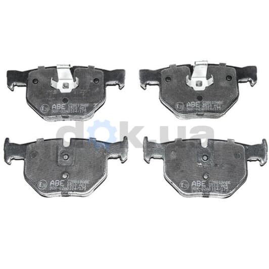 C2B019ABE ABE Тормозные колодки