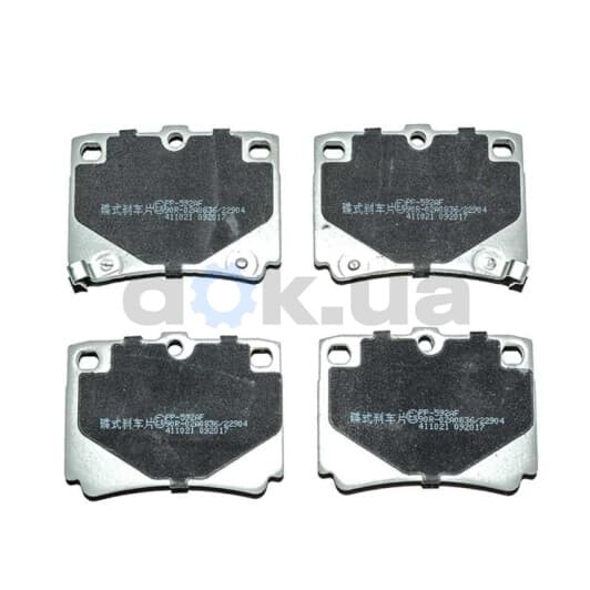 PP-592AF Japanparts Гальмівні колодки