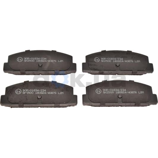 05P876 LPR Тормозные колодки