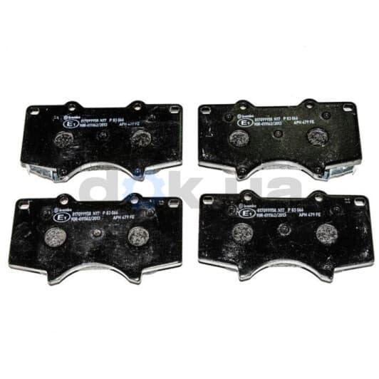 P 83 066 Brembo Тормозные колодки