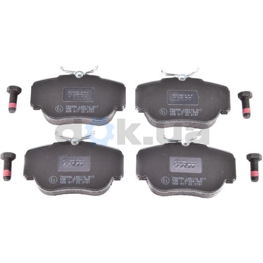 GDB817 TRW Тормозные колодки для Mercedes 190