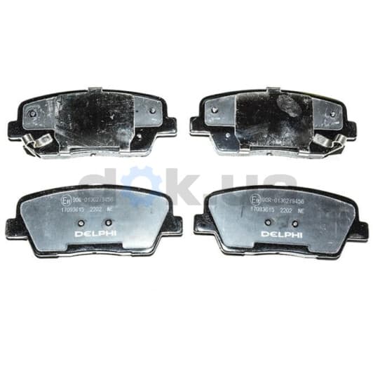 LP2202 Delphi Тормозные колодки