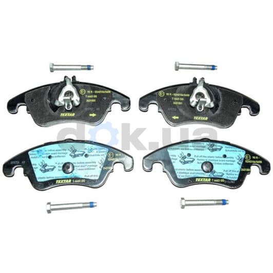 2431001 Textar Тормозные колодки