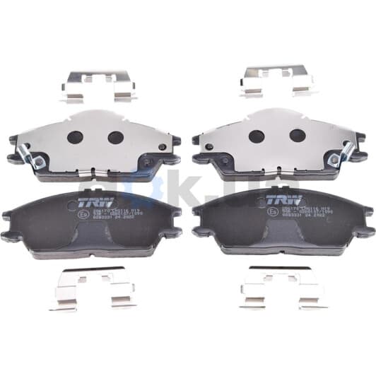 GDB3331 TRW Гальмівні колодки