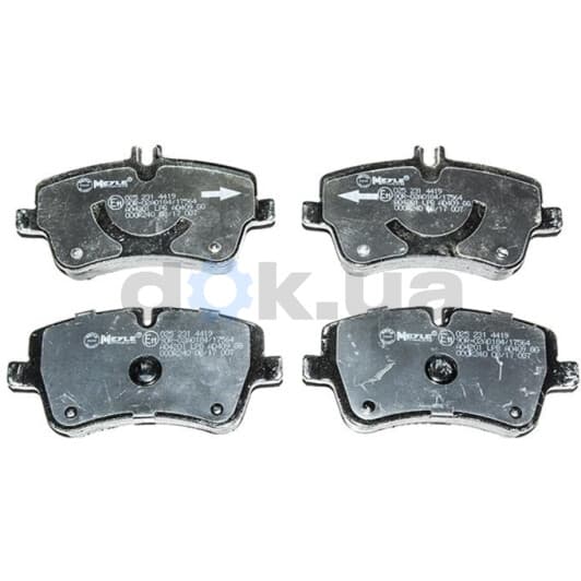025 231 4419 Meyle Гальмівні колодки