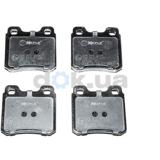025 211 4015 Meyle Тормозные колодки