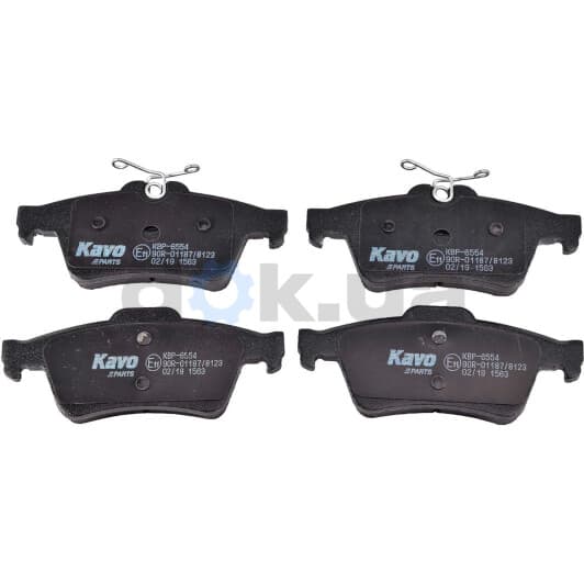 KBP-6554 Kavo Parts Гальмівні колодки