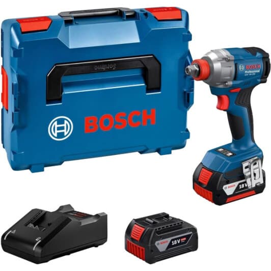 Гайкокрут акумуляторний Bosch GDX 18V-285 Professional (2 акумулятори + ЗП + чохол)