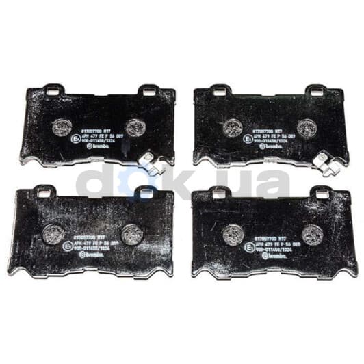 P 56 089 Brembo Тормозные колодки