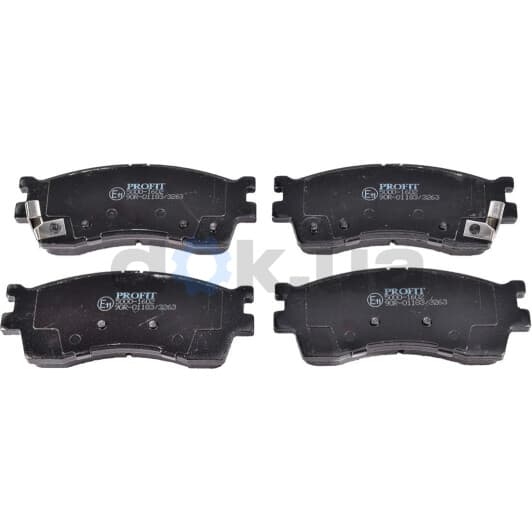 5000-1602 Profit Тормозные колодки