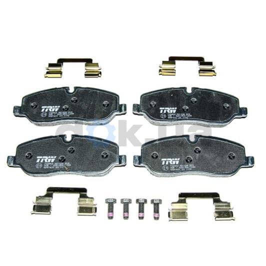 GDB1631 TRW Гальмівні колодки