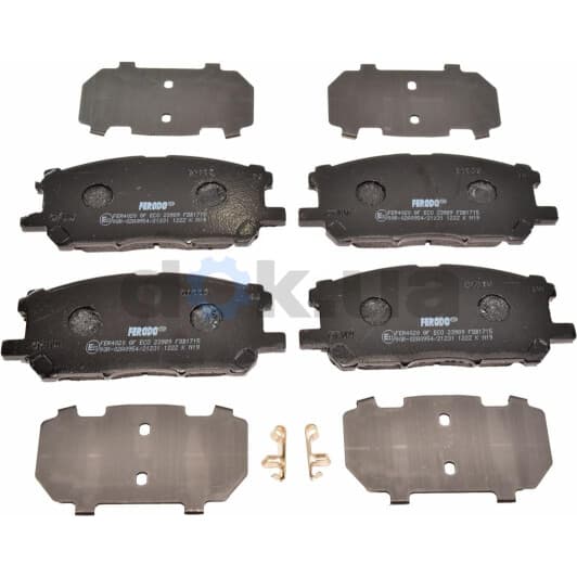 FDB1715 Ferodo Тормозные колодки