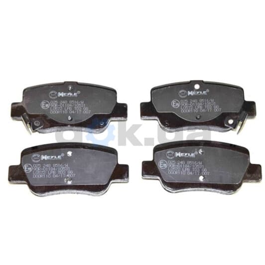 025 248 8516/W Meyle Тормозные колодки для Toyota Avensis
