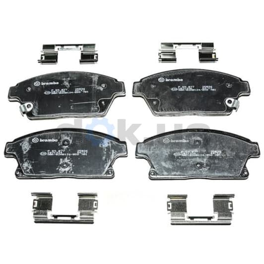 P 59 077 Brembo Гальмівні колодки