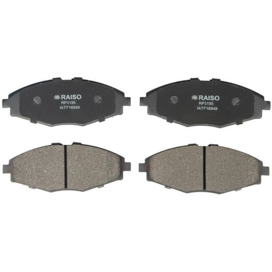 rp3195 RAISO Тормозные колодки