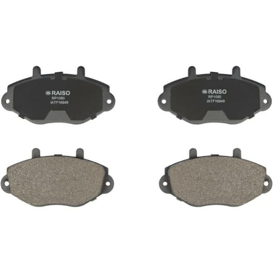 rp1080 RAISO Тормозные колодки