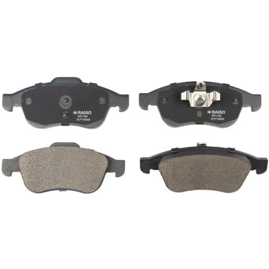 rp1789 RAISO Гальмівні колодки