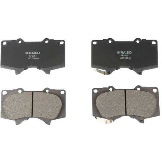 rp3364 RAISO Гальмівні колодки