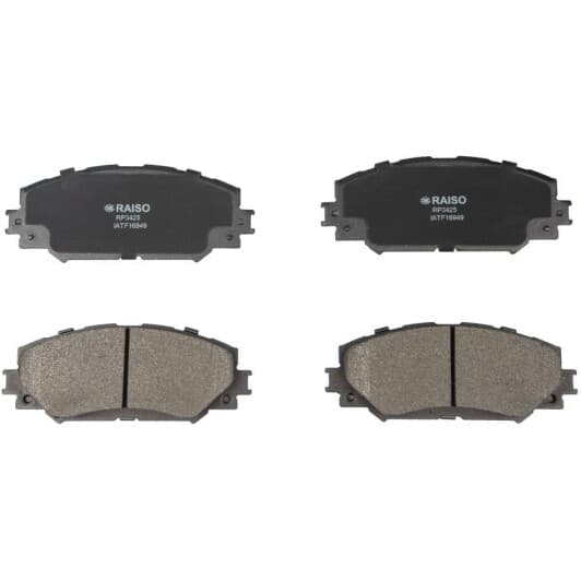rp3425 RAISO Тормозные колодки