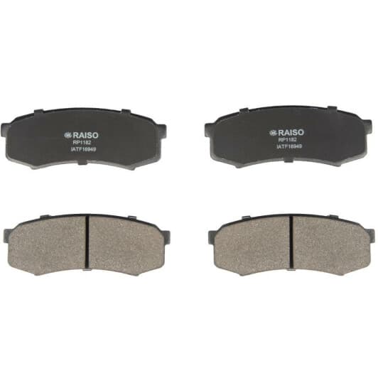 rp1182 RAISO Тормозные колодки