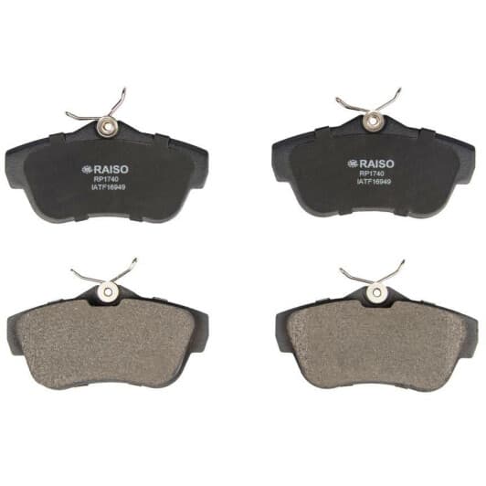 rp1740 RAISO Тормозные колодки