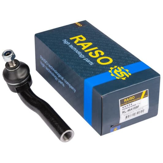 rl464189f RAISO Наконечник тяги рульової лів. Fiat Doblo/Palio/Strada 96- (Конус 12мм/прямий)
