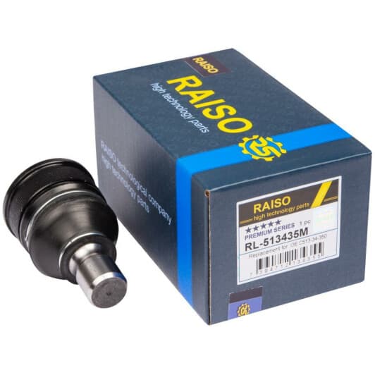 rl513435m RAISO Шарова опора перед. (нижн.перед) Mazda 3/5/Tribute 00- (Конус 18мм)