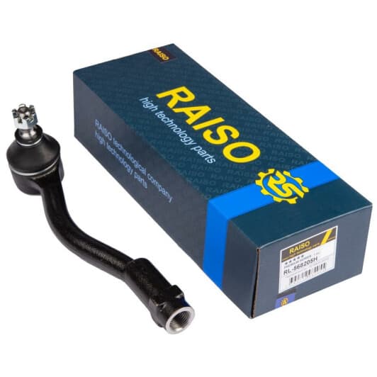 rl568205h RAISO Наконечник тяги рульової пр. Kia Soul/Hyundai i20/ix20 08- (Конус 13,4мм)