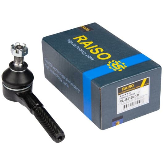 rl831043m RAISO Наконечник тяги рульової Mitsubishi L200/Pajero II/III/Sport 90- (Конус 13,6мм)