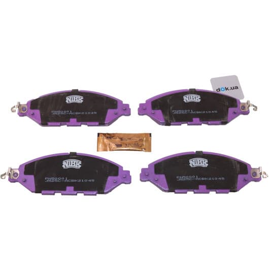 PN50001 NiBK Тормозные колодки