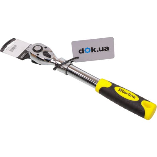 Тріскачка Starline NR17792 телескопічна 1/2" 72 зубця 305 мм