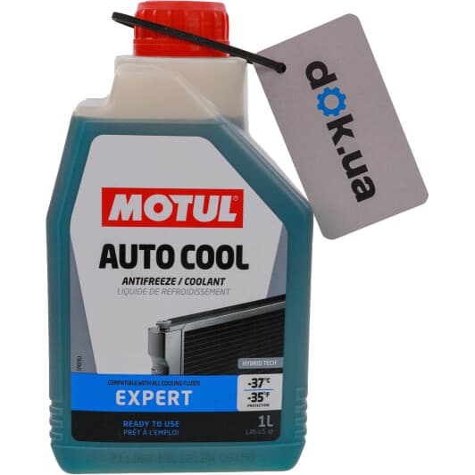 Motul Auto Cool Expert синий -37 °C, 1 л (111735) готовый антифриз