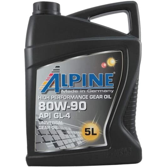 Alpine High Performance Gear Oil GL-4 80W-90 (5 л) трансмісійна олива