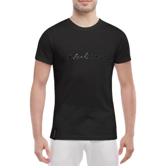 Футболка чоловіча Globuspioner класична Daewoo Nubira чорна принт спереду