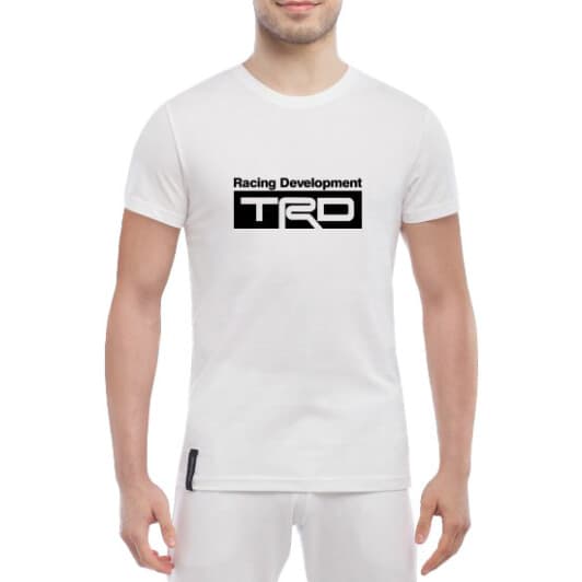 Футболка мужская Globuspioner классическая Toyota Auto белый спереди