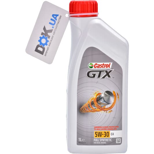 Castrol GTX C4 5W-30 (1 л) моторное масло