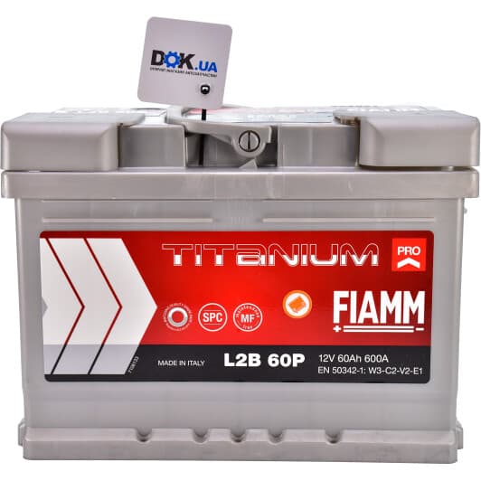 Аккумулятор Fiamm 6 CT-60-R Titanium Pro L2B-60P