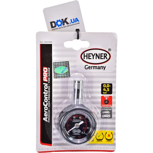 Аналоговый манометр Heyner AeroControl Pro 564100
