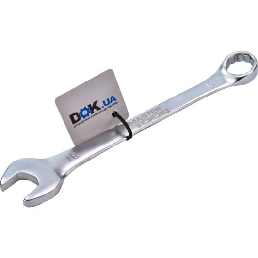 Ключ ріжково-накидний MasterTool 711018 I-подібний 18 мм
