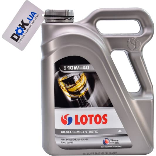 LOTOS Diesel 10W-40 (4 л) моторное масло