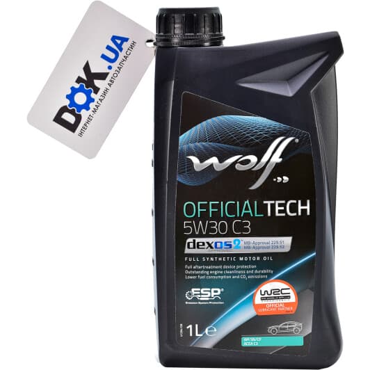 Wolf Officialtech C3 5W-30 (1 л) моторное масло