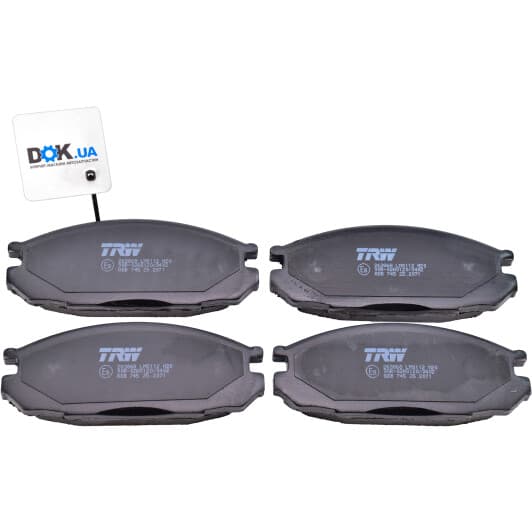 GDB745 TRW Гальмівні колодки для Nissan Patrol