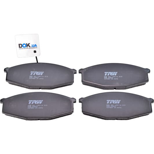 GDB251 TRW Тормозные колодки